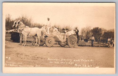 Rppc postcard senator bailey - senator,