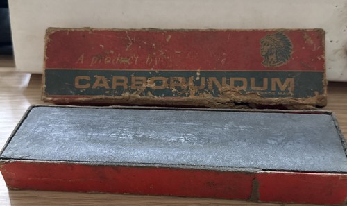 Vintage carborundum - 8",