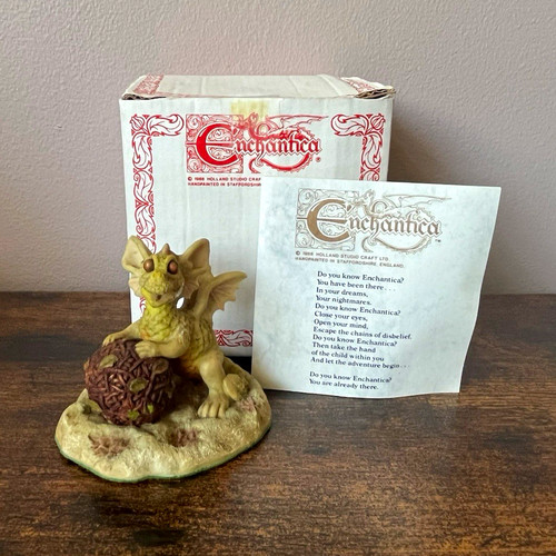 Enchantica dragon figurine - enchantica, on