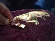 Jaguar Car Mascot in Cast Brass.JAGUAR Bonnet Mascot. cms.674 Grams.