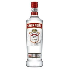 Smirnoff No. 21 Vodka 70cl (700ml) Abv 37.5%
