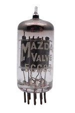 Mazda England ECC83 12AX7 Short Plate Valve Used Tested (V17)