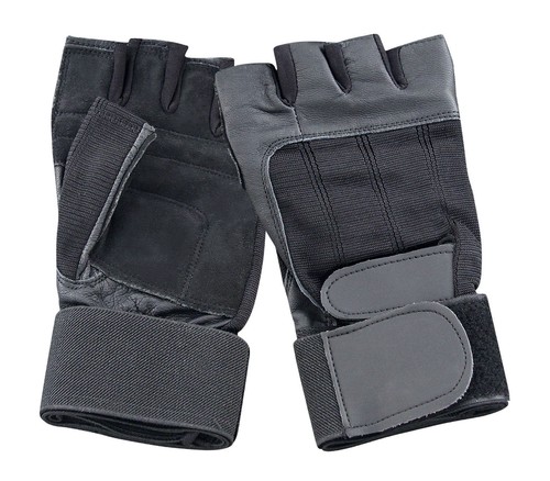 Weight lifting leather gloves - weight,