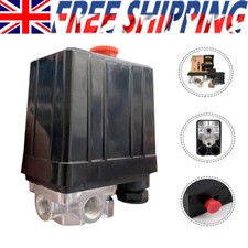20A 220V Air Compressor Pressure Control Switch Valve & Gauges Replacement Parts