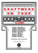 KRAFTWERK ON TOUR POSTER