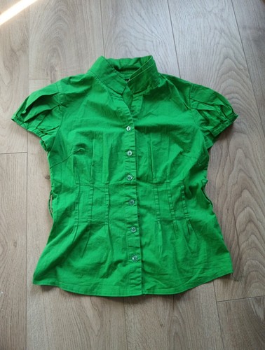 Kuvasz green botton shirt - botton, up