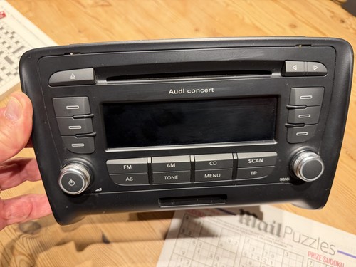 Audi tts mk2 concert radio - tts,