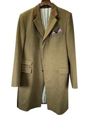 Gresham Blake Overcoat Green