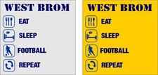 West Brom Eat Sleep Football