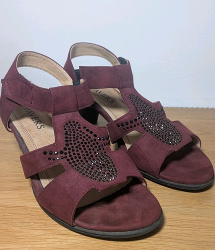 Pavers suede burgandy - pavers,