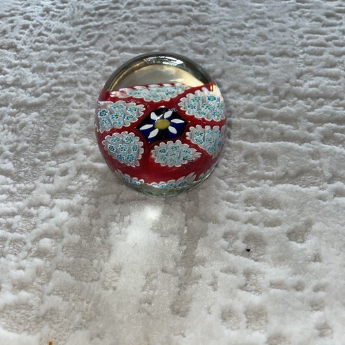 Vintage hand blown millefiori - hand,