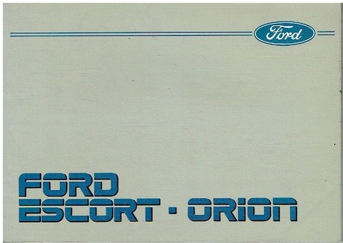 Ford escort mk4 - escort, 1.4