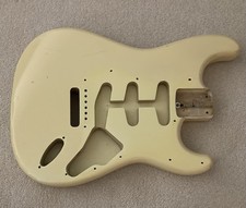 1990 FENDER STRATOCASTER BODY ST-72 MIJ JAPAN inc 3-bolt neckplate YJM MALMSTEEN