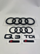 Audi Q3 TDI S-LINE GLOSS BLACK