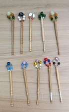 10 Vintage Mixed Wooden Lace