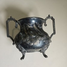 Antique Sugar Bowl Hallmarked Vintage tea set collectable Kayser Ellison EPBM