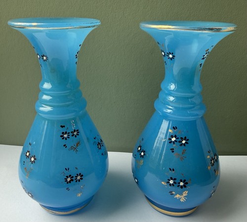 Pair victorian bohemian blue - bohemian,