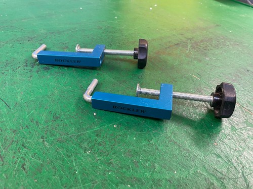Rockler universal fence clamps - rockler,