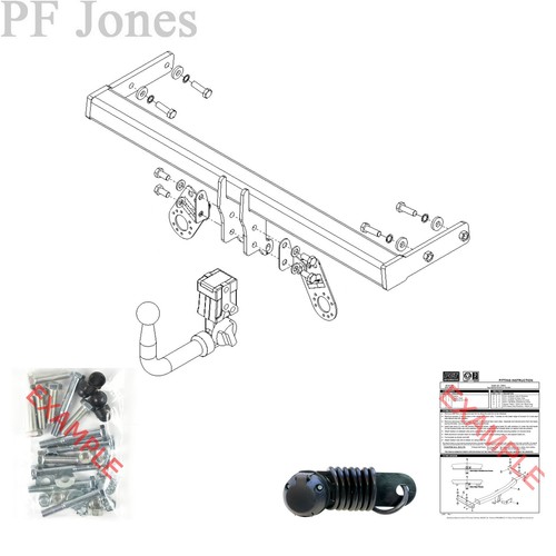 Pct towbar for volvo - for, cross