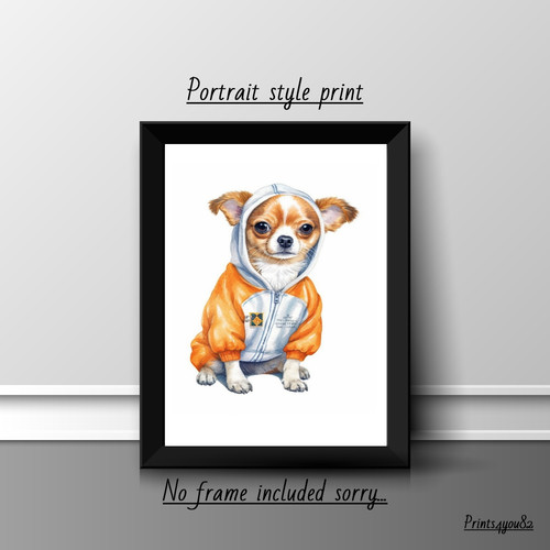Chihuahua pet print picture - chihuahua,
