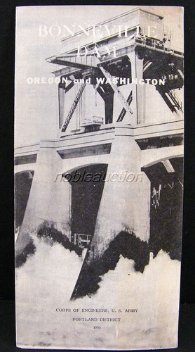 Bonneville dam brochure 1955 - bonneville,