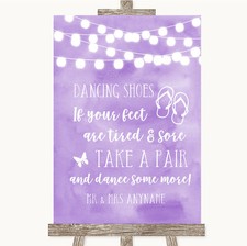 Lilac Watercolour Lights