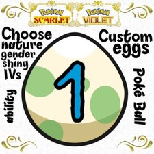 1 Custom Egg Choose How You