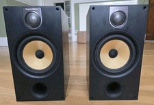 Bowers & Wilkins B&W 685 S2 Black Ash Bookshelf Speakers