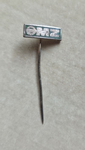 Vintage enamel logo - enamel, mz