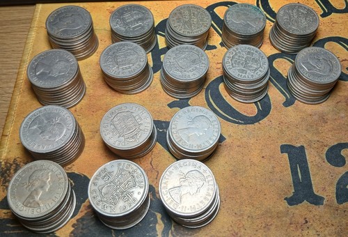 160 half crown - half,