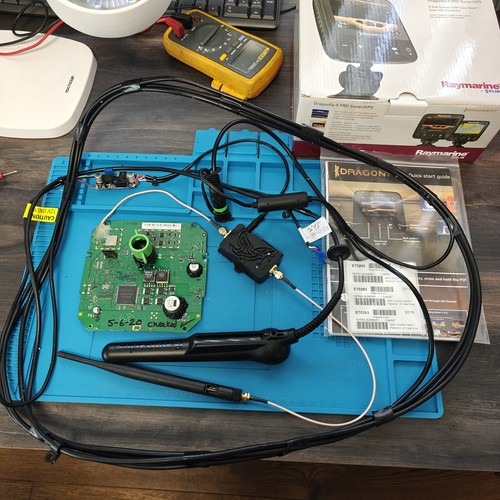 Bait boat raymarine - wi, fish