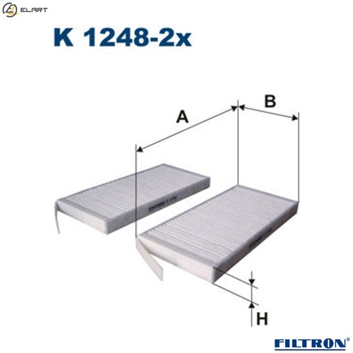 Filter cabin air - cabin, for