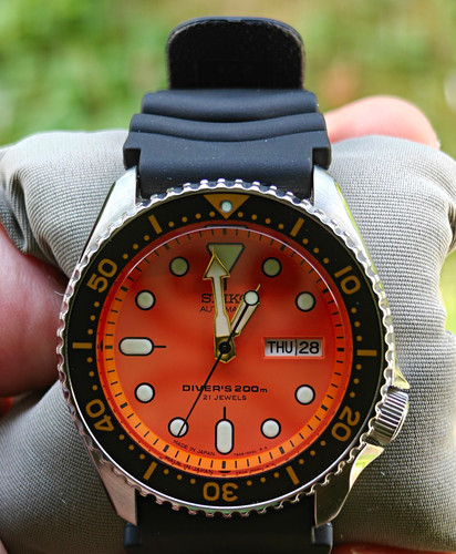 Seiko skx011j orange boy - skx011j,