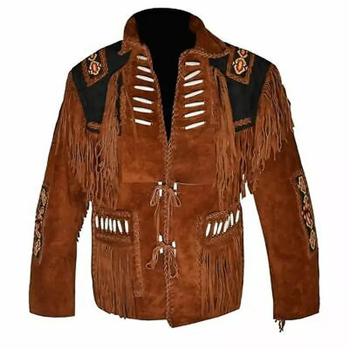 Men western cowboy suede - men,