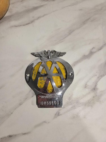 Vintage car badge - car,