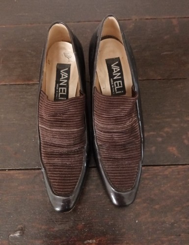 Vaneli brown patent leather - , &