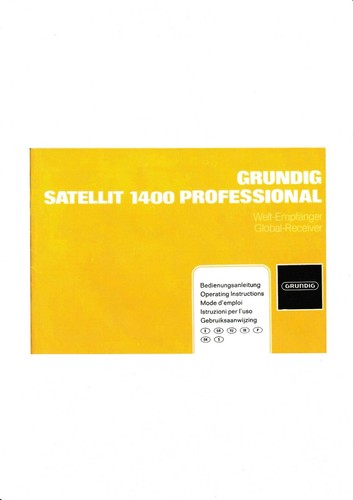Operating instructions for - operating,