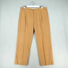Canali Trousers Mens 54 Brown