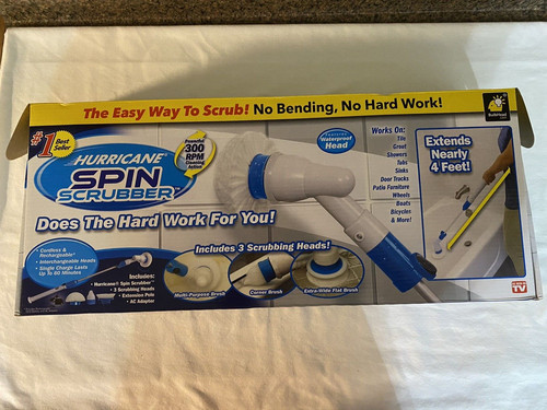 Hurricane spin scrubber - hurricane,