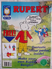 RUPERT COMICS ISSUES 1 - 5