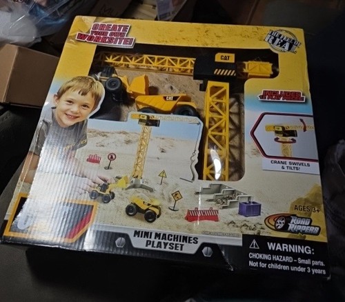 Cat mini machines playset - cat,