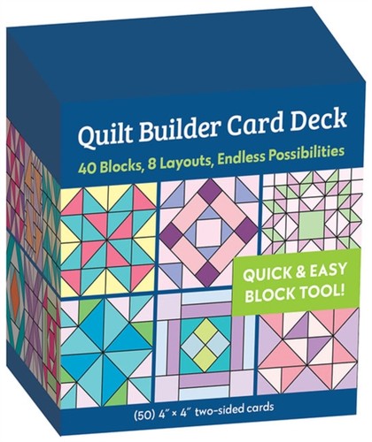 Quilt builder card deck - deck, c&t