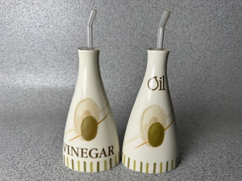 Vintage ceramic olive oil - ceramic,