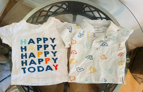 Primark baby boy shirts bundle - primark,