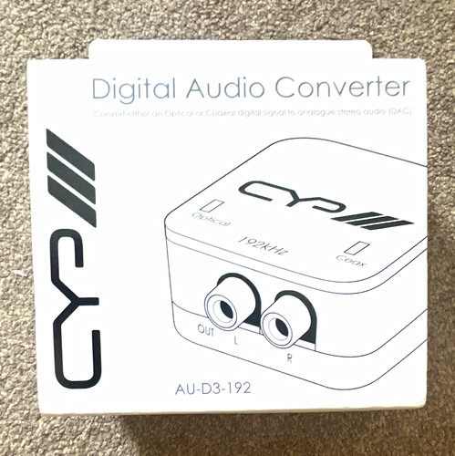 Cyp 192 digital audio - cyp, au-d3-192