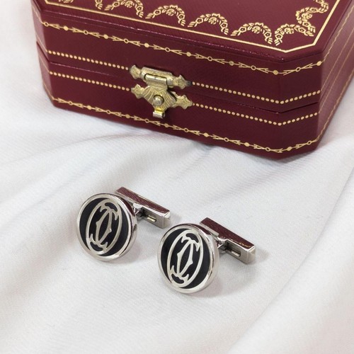 Cartier cufflinks silver - silver, 925