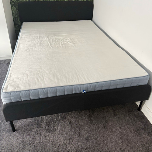 Ikea grey upholstered - grey,