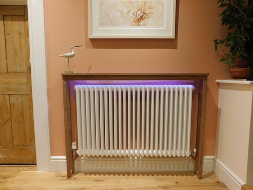 Hand made radiator - made, table