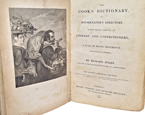 Rare 1830 cookbook the - rare,
