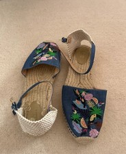 Boden Peggy Espadrilles Size